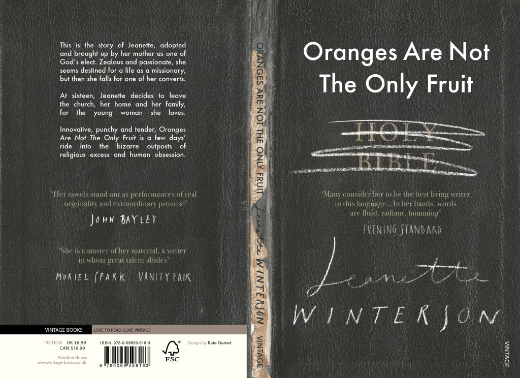 Oranges are Not the Only Fruit book cover design